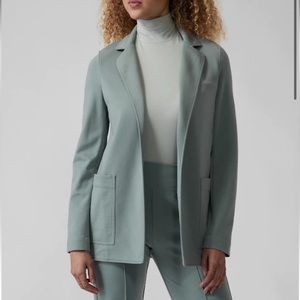 Athleta Eastbound Blazer, Minimalistic Grey, sz 4